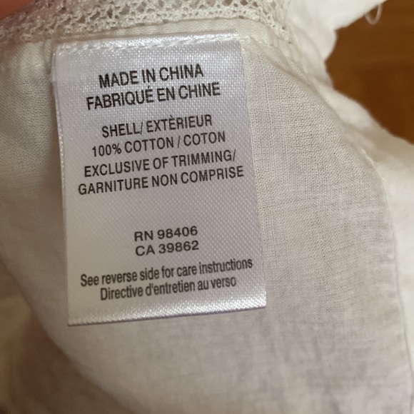 Theory white business casual top. - Picture 3 of 5